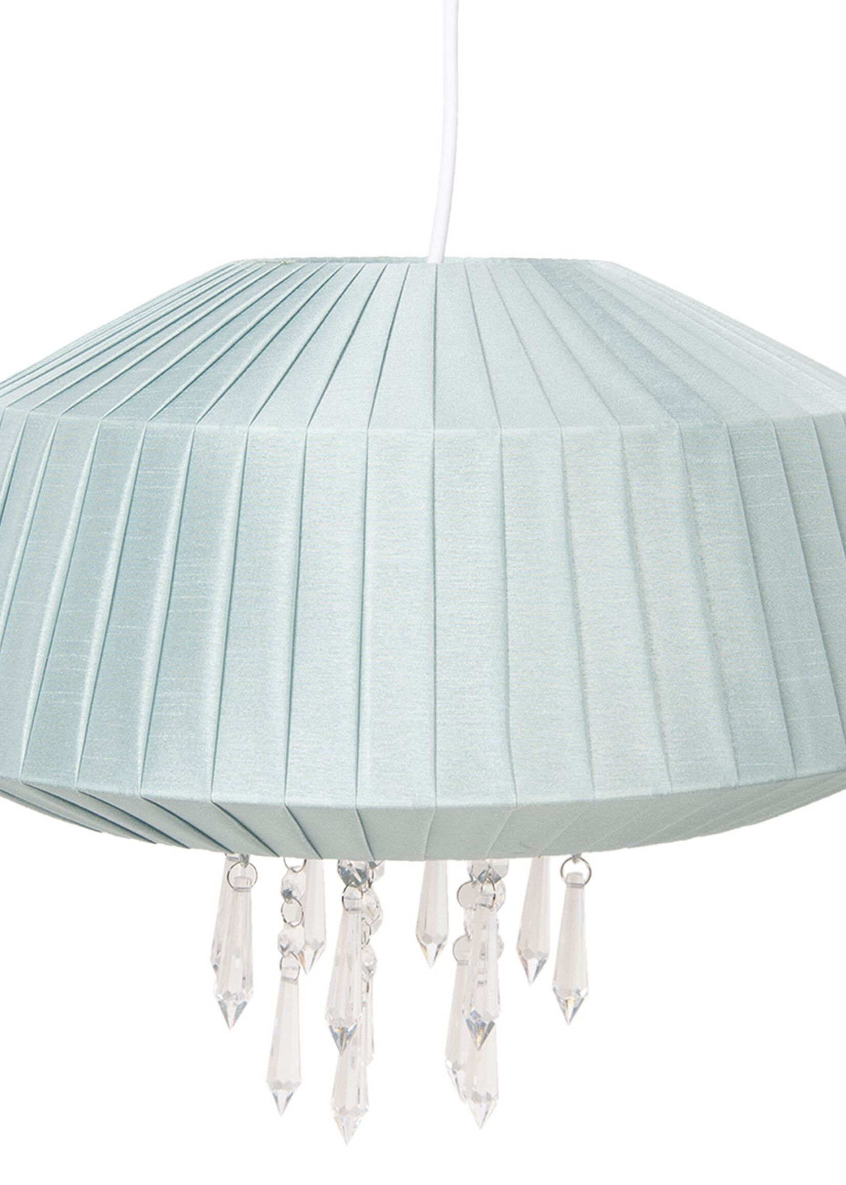 Clayre & Eef Lampe suspendue Ø 40*33 cm E27/max 1*60W 6LAK0462LGR