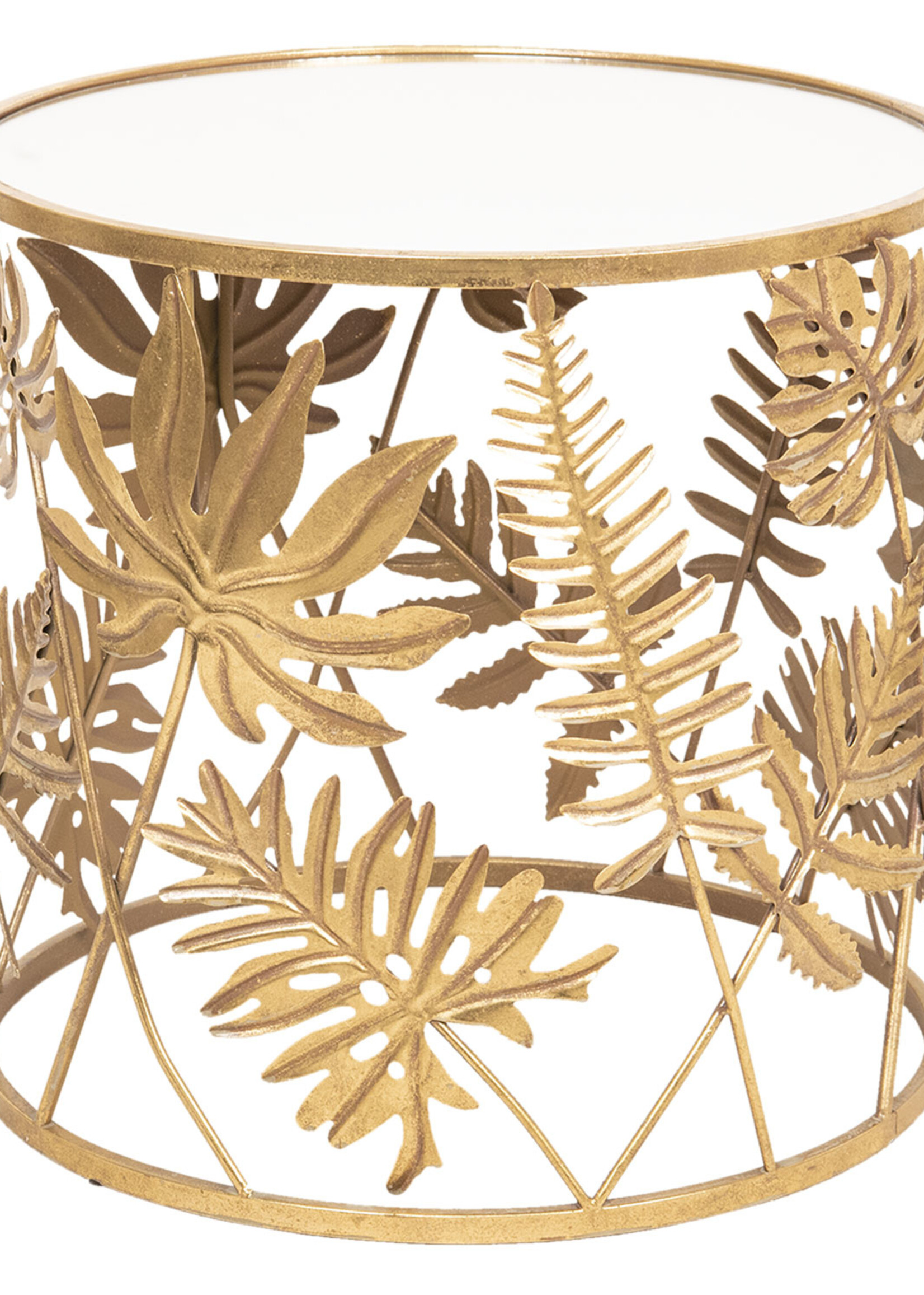 Clayre & Eef Bijzettafel Ø 50*48 cm 5Y0623