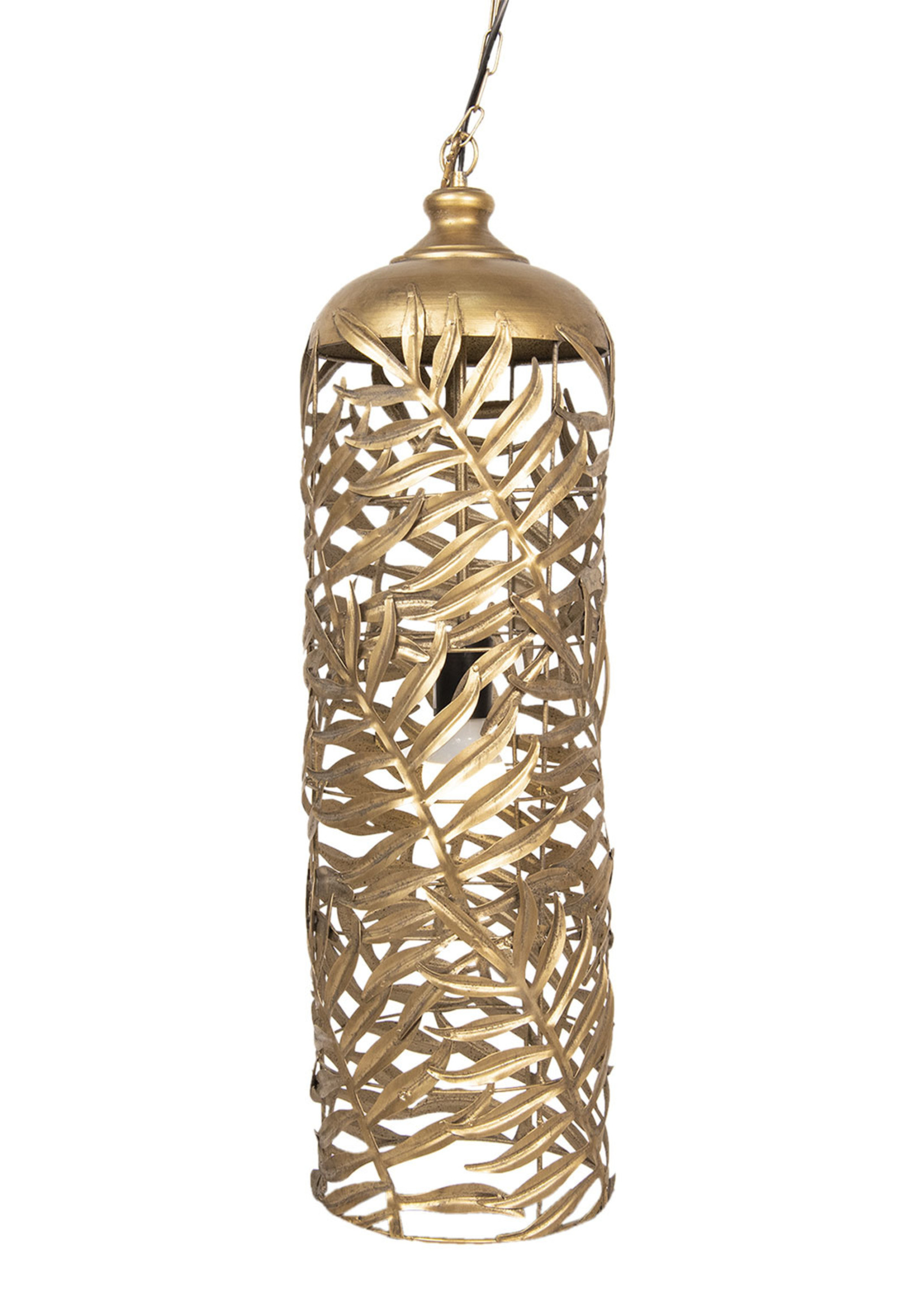 Clayre & Eef Lampe suspendue Ø 23*76 cm E27/max 1*40W 6LMP618