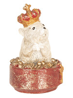 Clayre & Eef Decoratie muis 9*8*14 cm 6PR2451