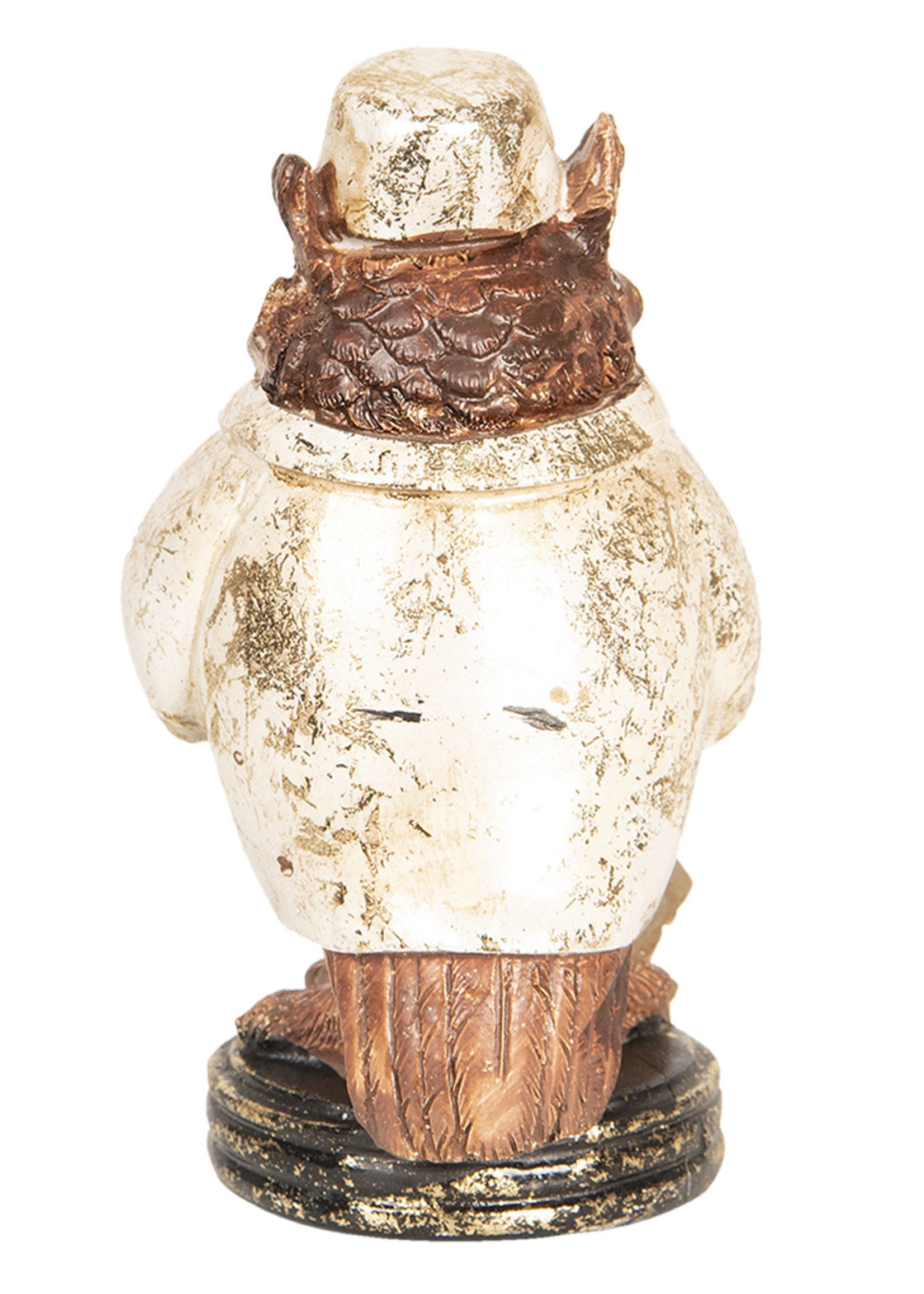 Clayre & Eef Decoratie uil 7*7*13 cm 6PR2457