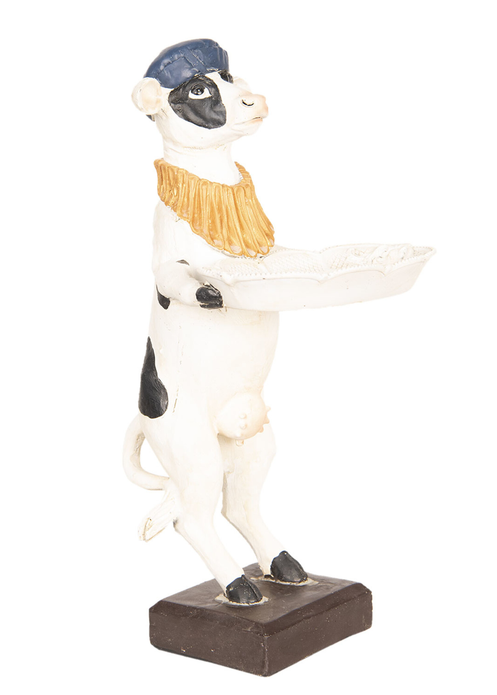 Clayre & Eef Decoratie koe 17*15*31 cm 6PR2459