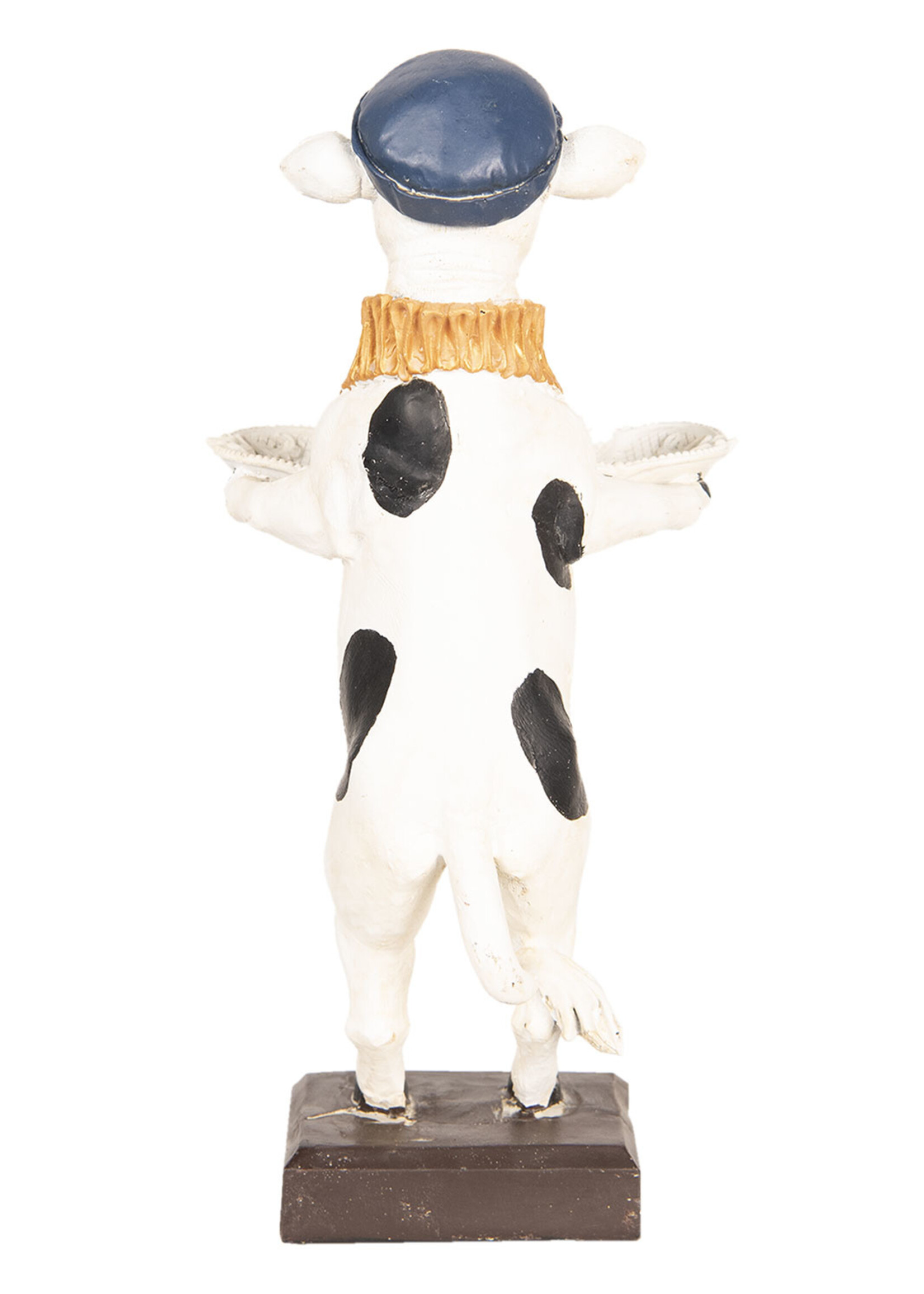 Clayre & Eef Décoration vache 17*15*31 cm 6PR2459