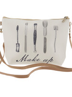 Clayre & Eef Trousse de toilette 27*19*6 cm blanc MLTT0021L