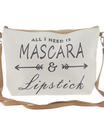 Clayre & Eef Trousse de toilette 27*19*6 cm blanc MLTT0022L