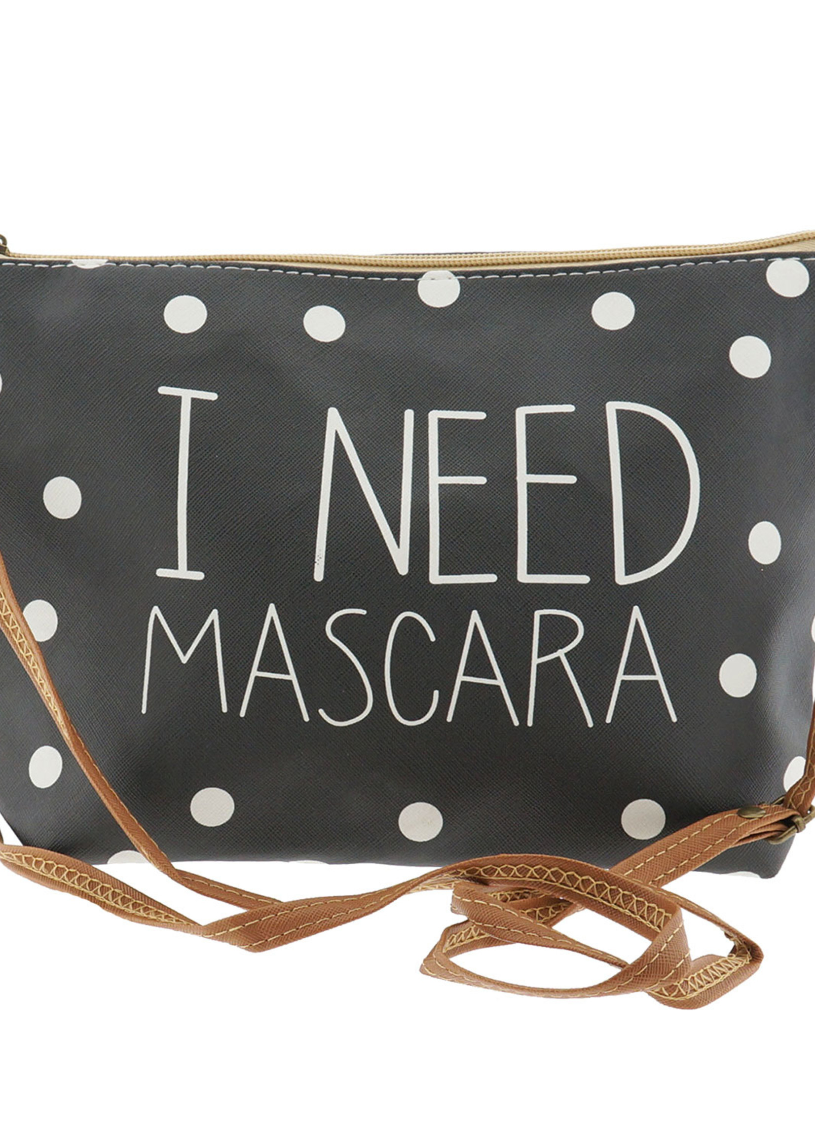 Clayre & Eef Trousse de toilette 28*18*8 cm noir MLTT0025L