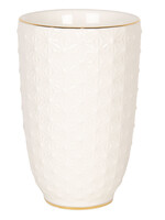 Clayre & Eef Gobelet, Porte brosse à dents Ø 7*12 cm 6CE1004