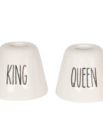 Clayre & Eef Porte brosse à dents king/queen Ø 6*4/6*4 cm (2) 6CE1008