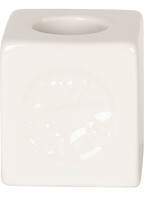 Clayre & Eef Tandenborstelhouder 4*4*4 cm 6CE1010