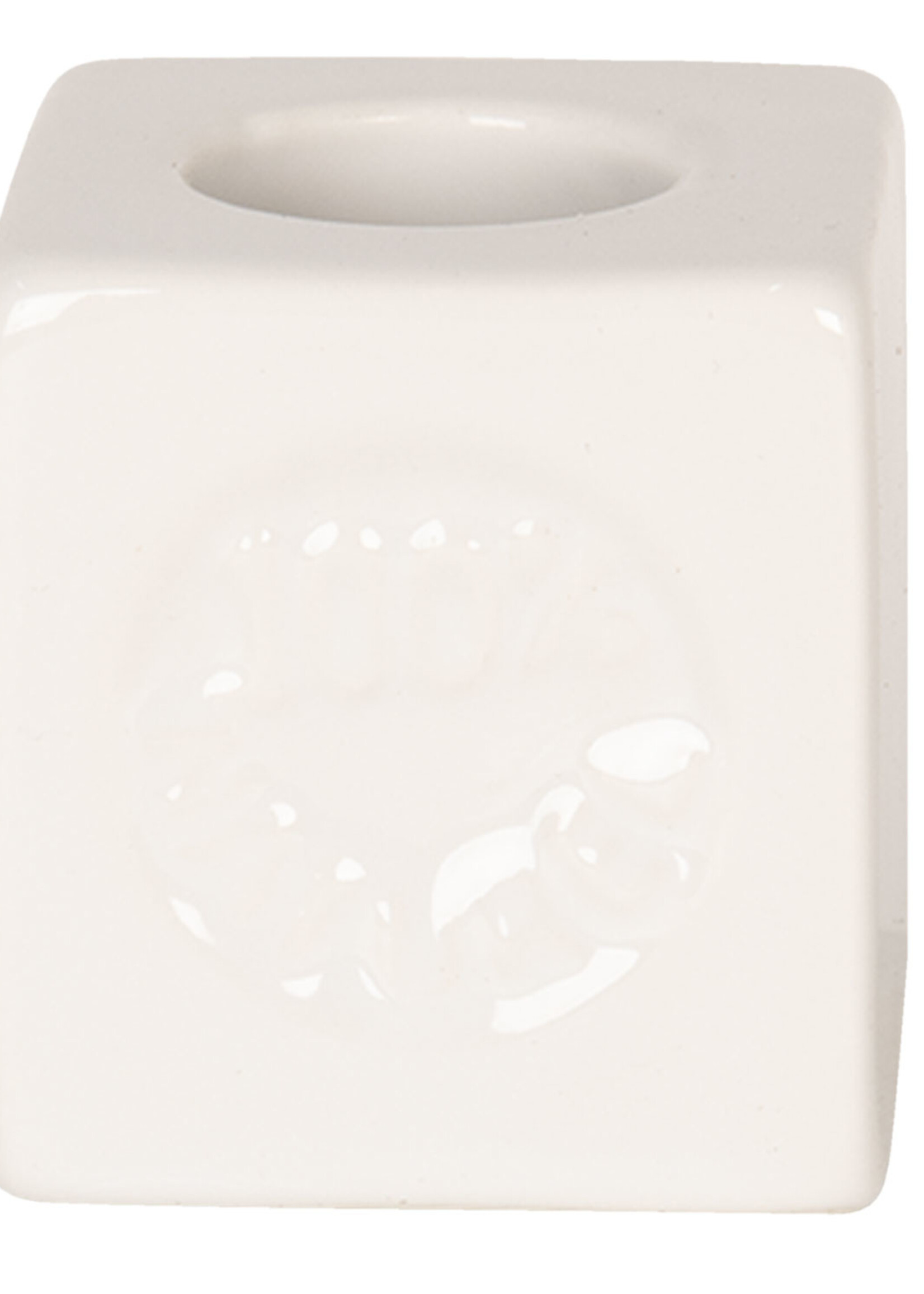Clayre & Eef Tandenborstelhouder 4*4*4 cm 6CE1010