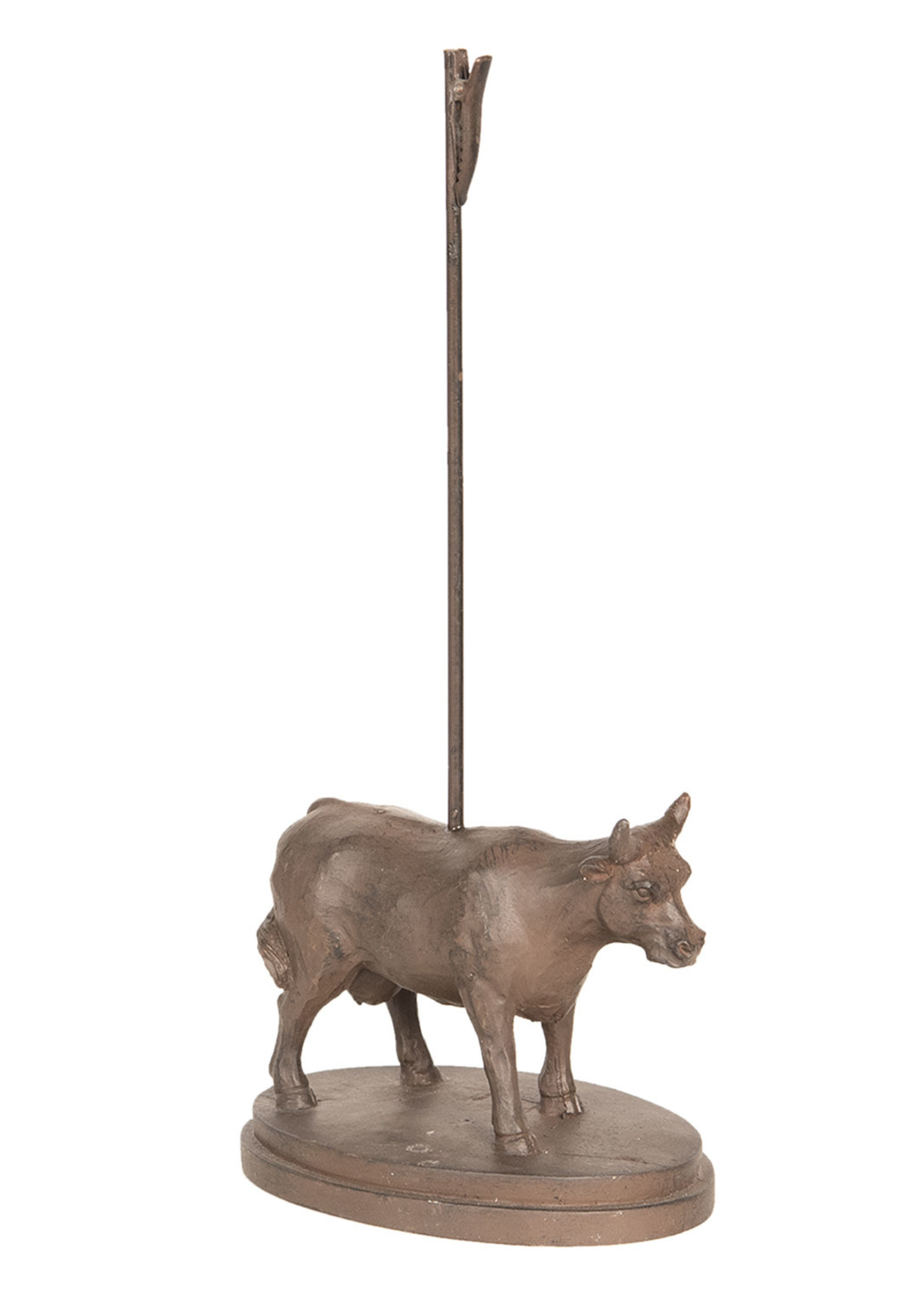 Clayre & Eef Porte-cartes vache 9*12*29 cm 6Y3371