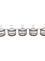 Clayre & Eef Decoratie flesjes 56*7*11 cm 6GL2481