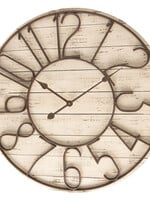 Clayre & Eef Wandklok Ø 72*7 cm / 2*AA 5KL0157