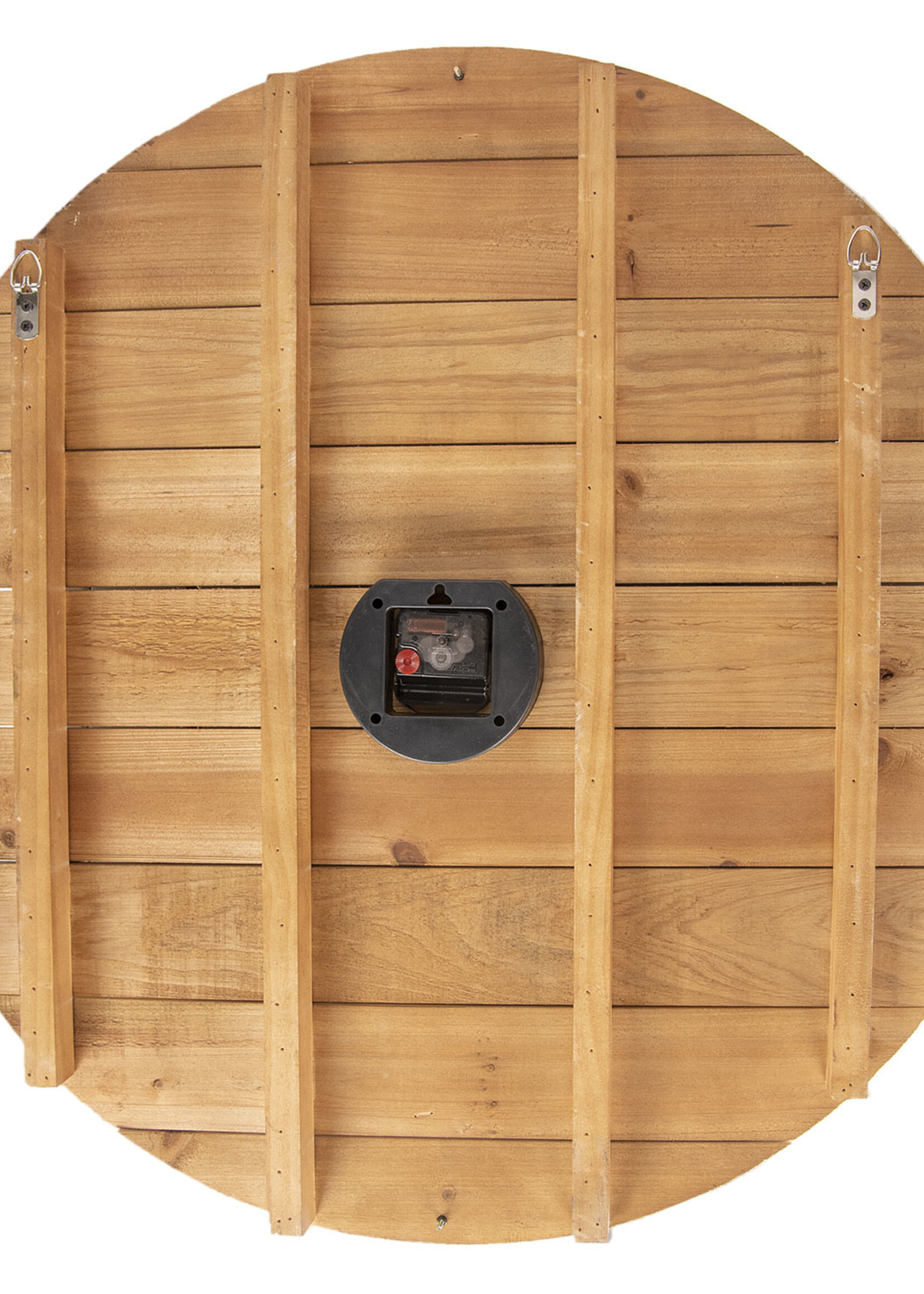 Clayre & Eef Horloge murale Ø 72*7 cm / 2*AA 5KL0157