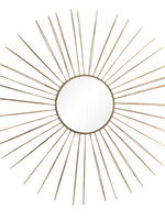 Clayre & Eef Décoration murale avec miroir  Ø 81*6 cm 5Y0617