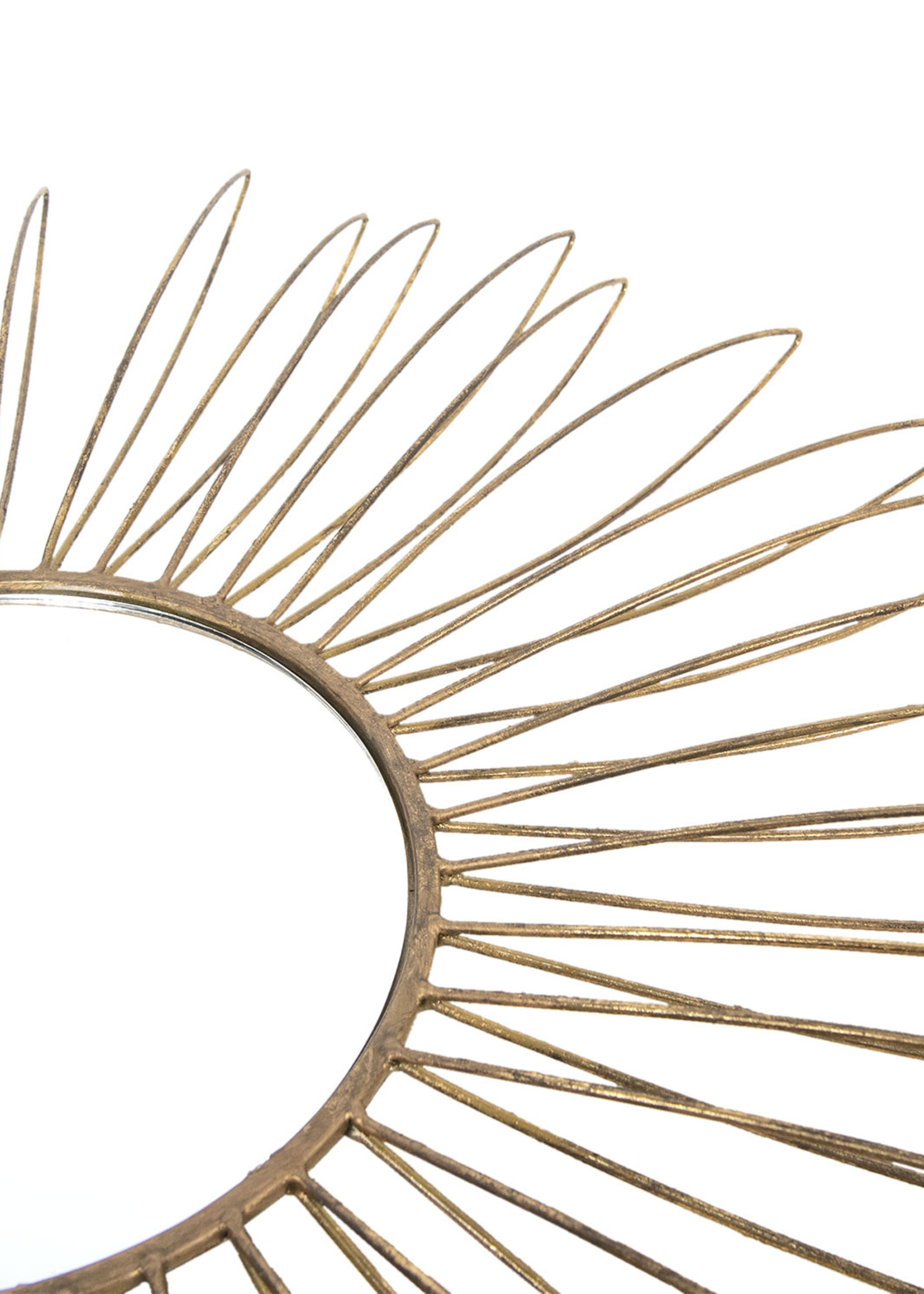 Clayre & Eef Décoration murale avec miroir  Ø 81*6 cm 5Y0617