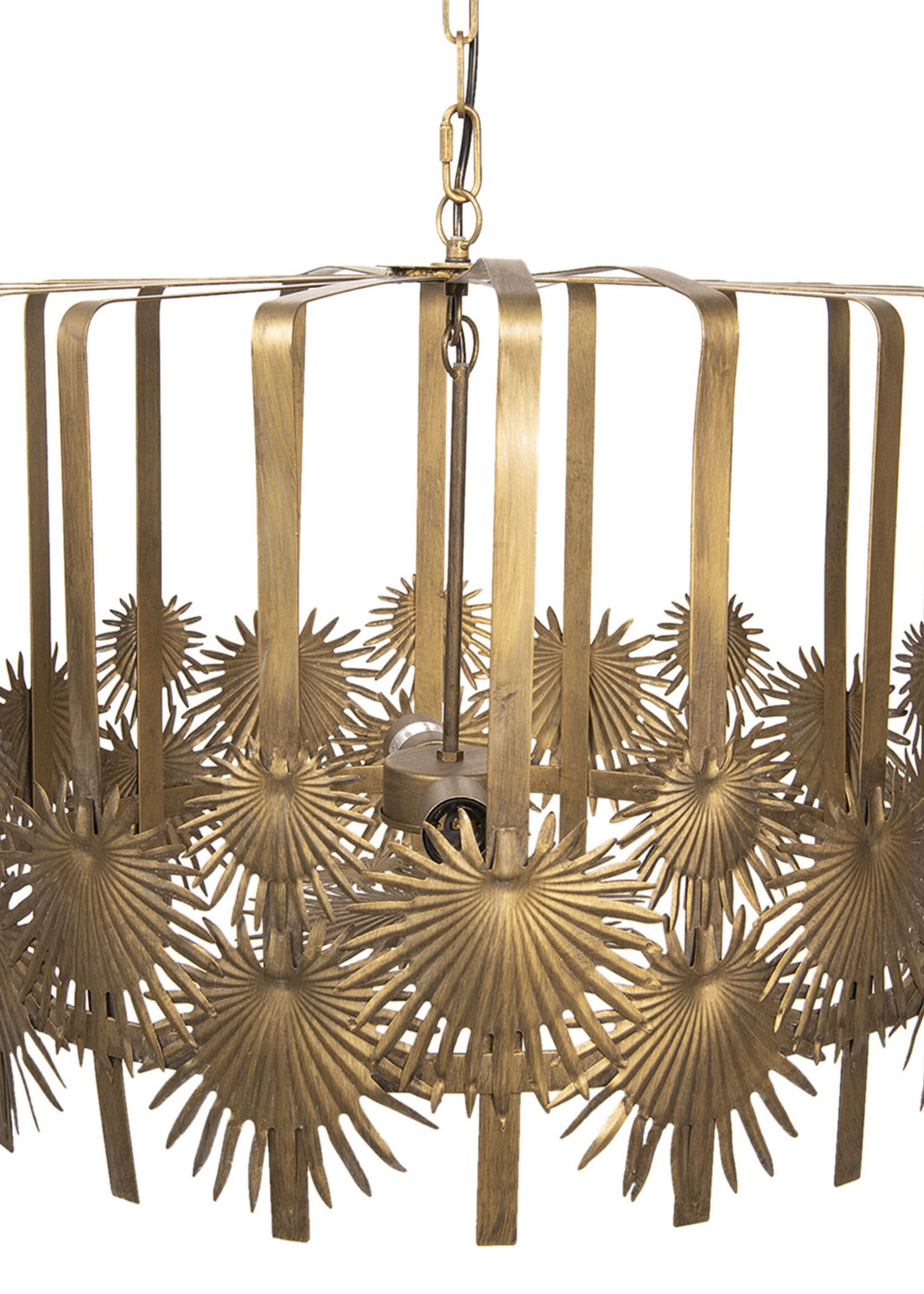 Clayre & Eef Hanglamp 61*6*51/156 cm E27/max 2*40W 5LMP283