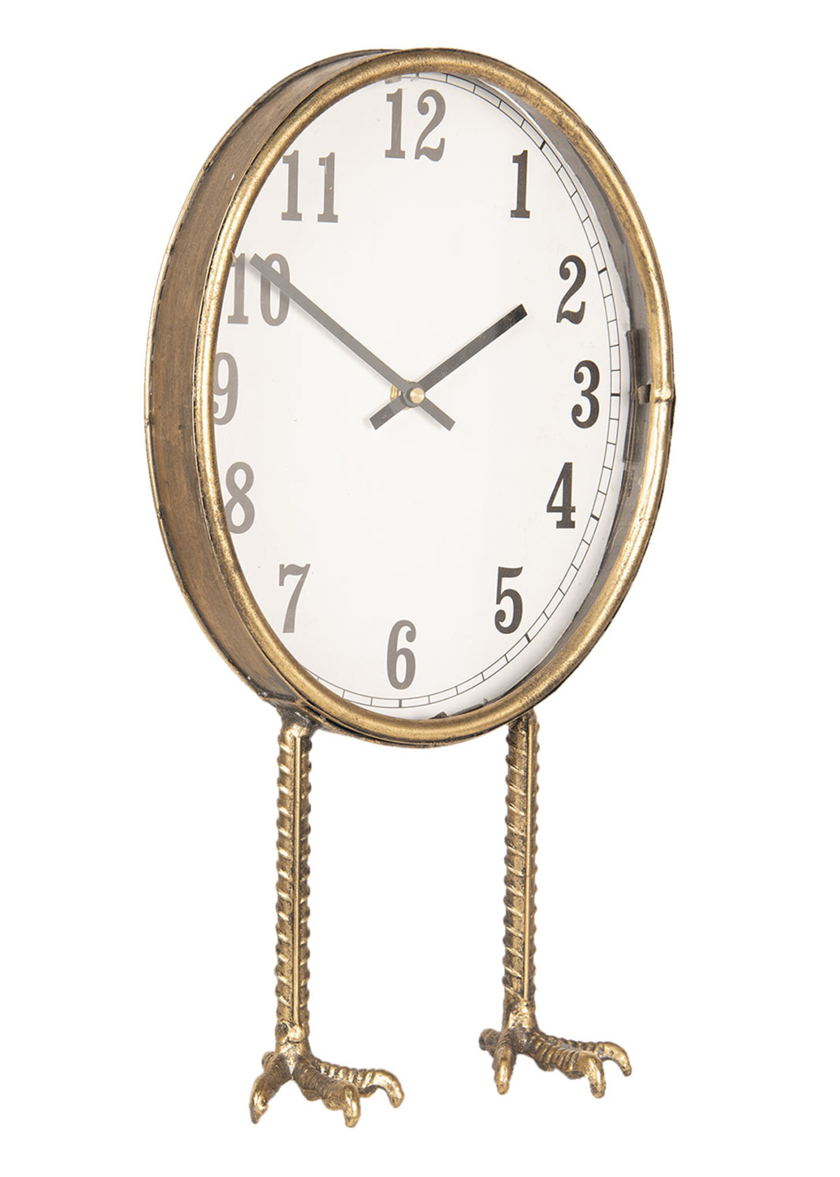 Clayre & Eef Horloge de table 24*10*45 cm / 1*AA 6KL0548