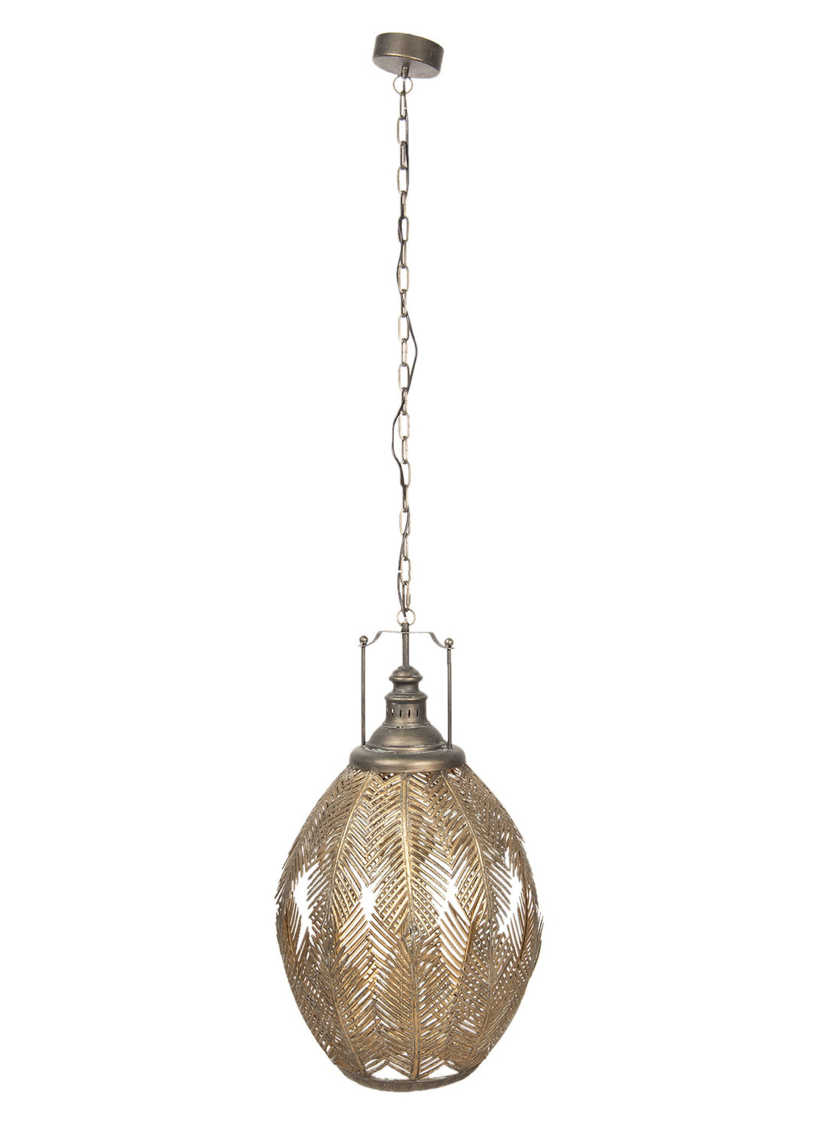 Clayre & Eef Lampe suspendue 45*45*77/186 cm E27/max 1*40W 6LMP613