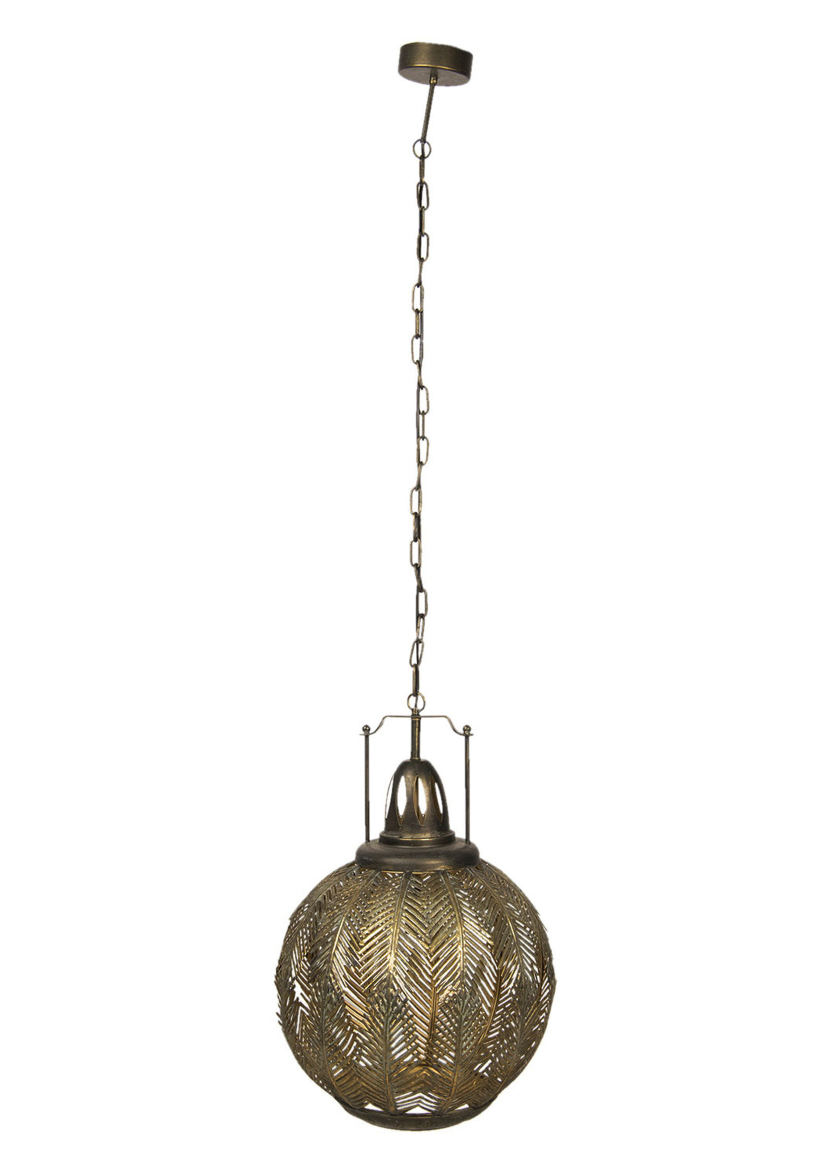 Clayre & Eef Hanglamp 45*45*70/175 cm E27/max 1*40W 6LMP616