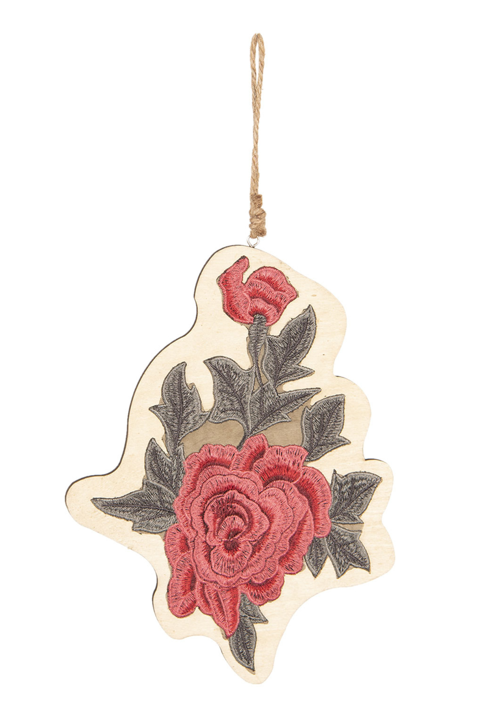 Clayre & Eef Fleur pendentif 27*20 cm 6H1721