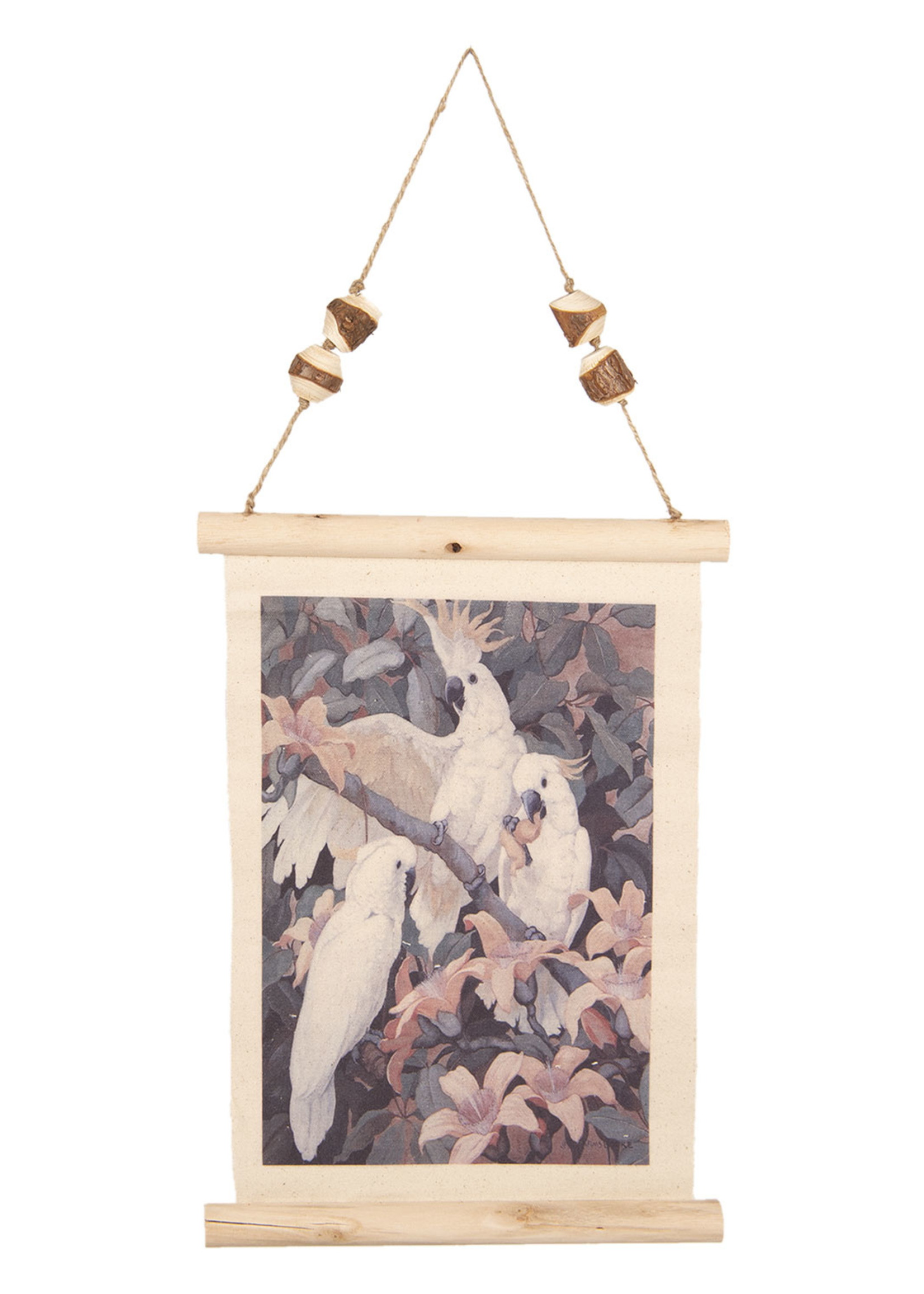 Clayre & Eef Wandkaart 39*2*28 cm 6WK0027