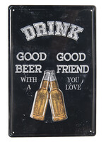 Clayre & Eef Plaque décorative 20*30 cm 6Y3407