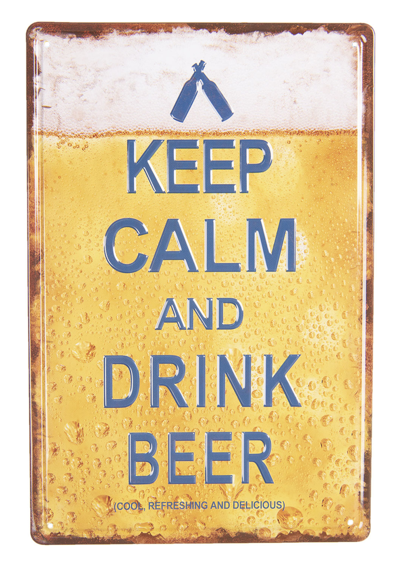 Clayre & Eef Tekstbord 20*30 cm 6Y3416