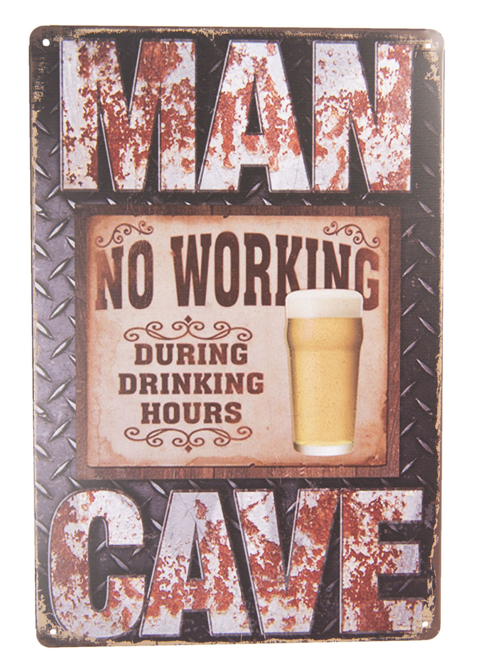 Clayre & Eef Tekstbord 20*30 cm 6Y3421