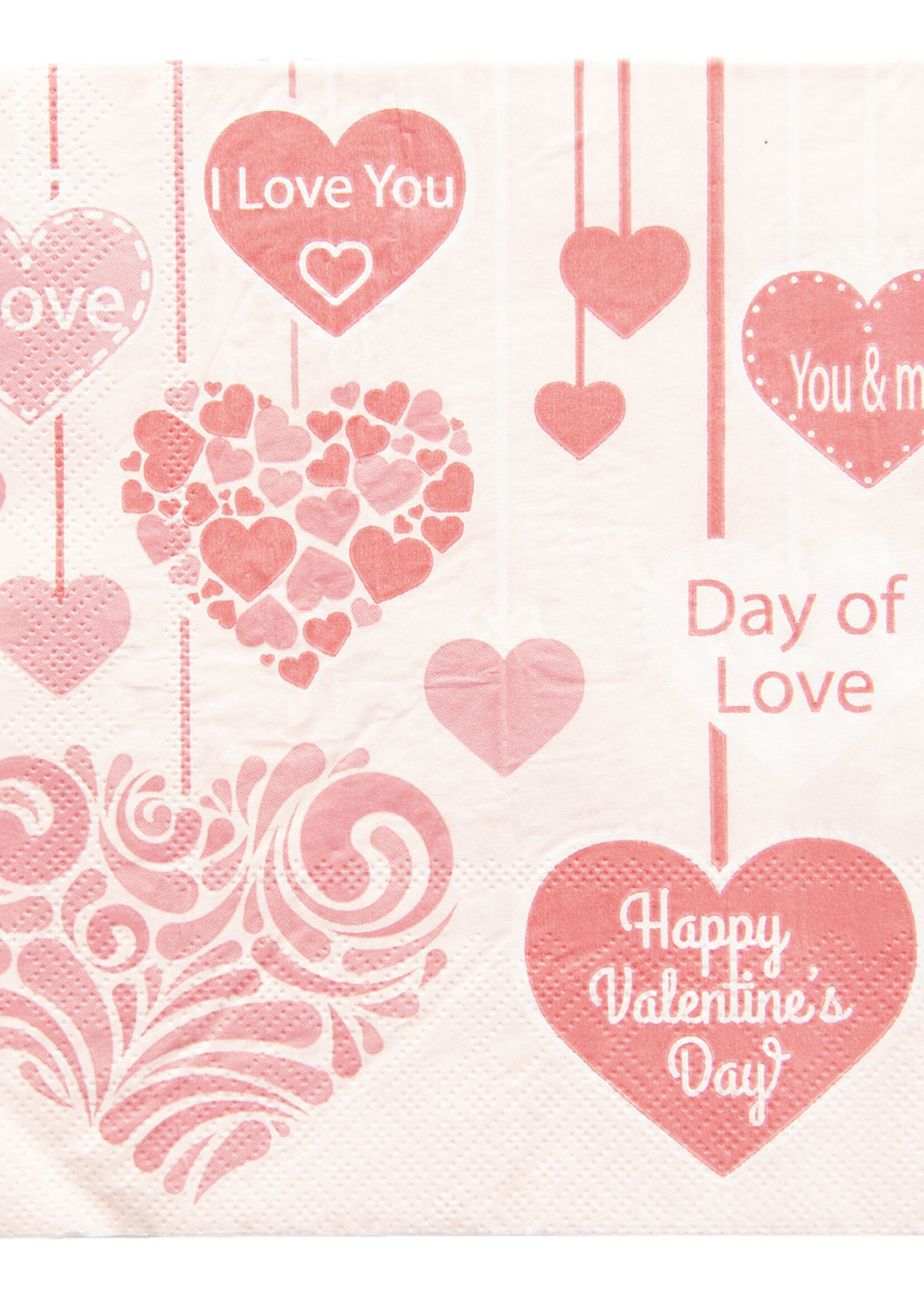 Clayre & Eef Serviettes en papier 33*33 cm (20) 73039