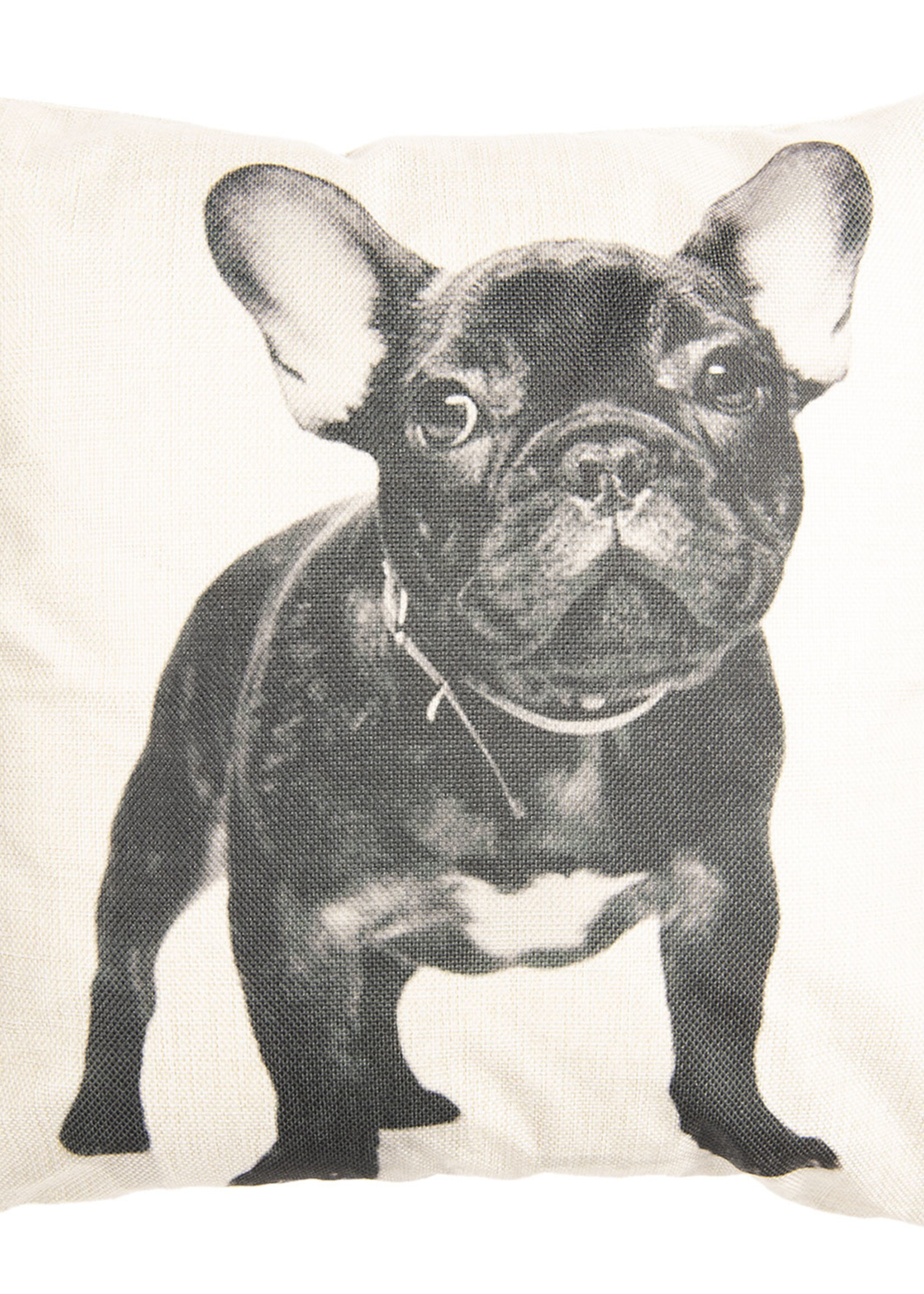 Clayre & Eef Housse de coussin chien 43*43 cm KT021.185