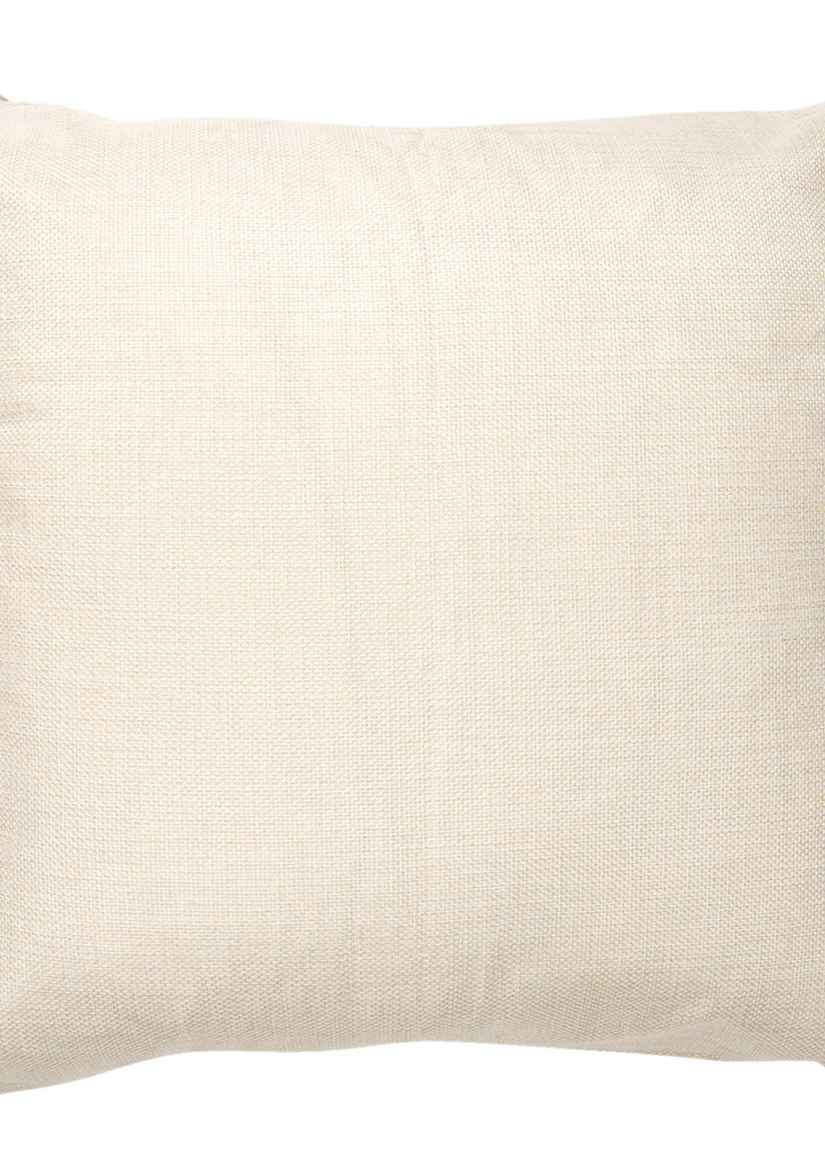 Clayre & Eef Housse de coussin branches avec fleur 43*43 cm KT021.196