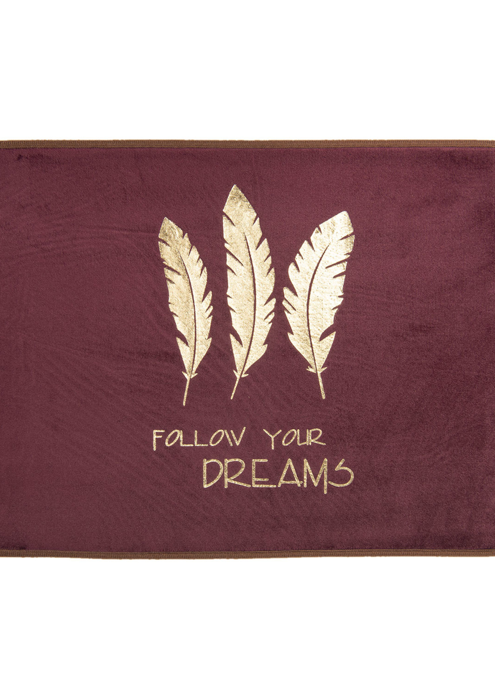 Clayre & Eef Badmat 60*40*1 cm MC149