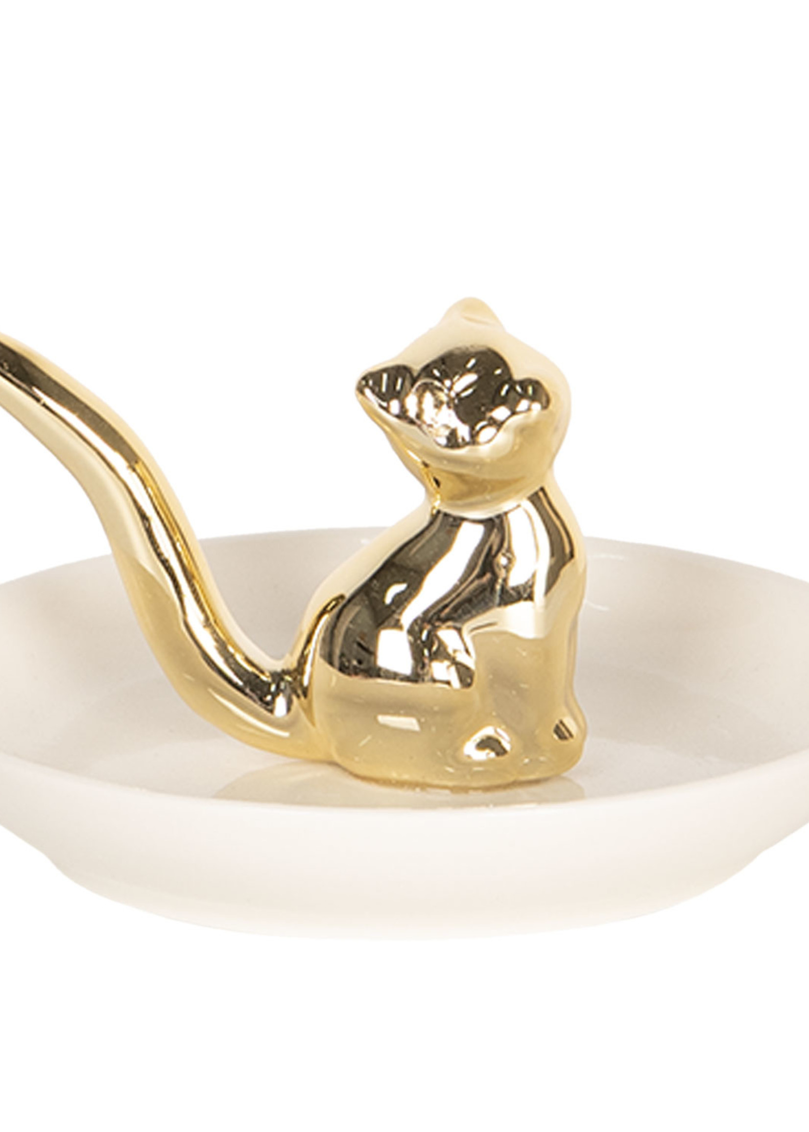 Clayre & Eef Schaaltje kat Ø 10 cm 6CE1046