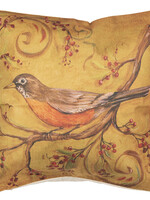 Clayre & Eef Kussenhoes vogel 43*43 cm KT021.182