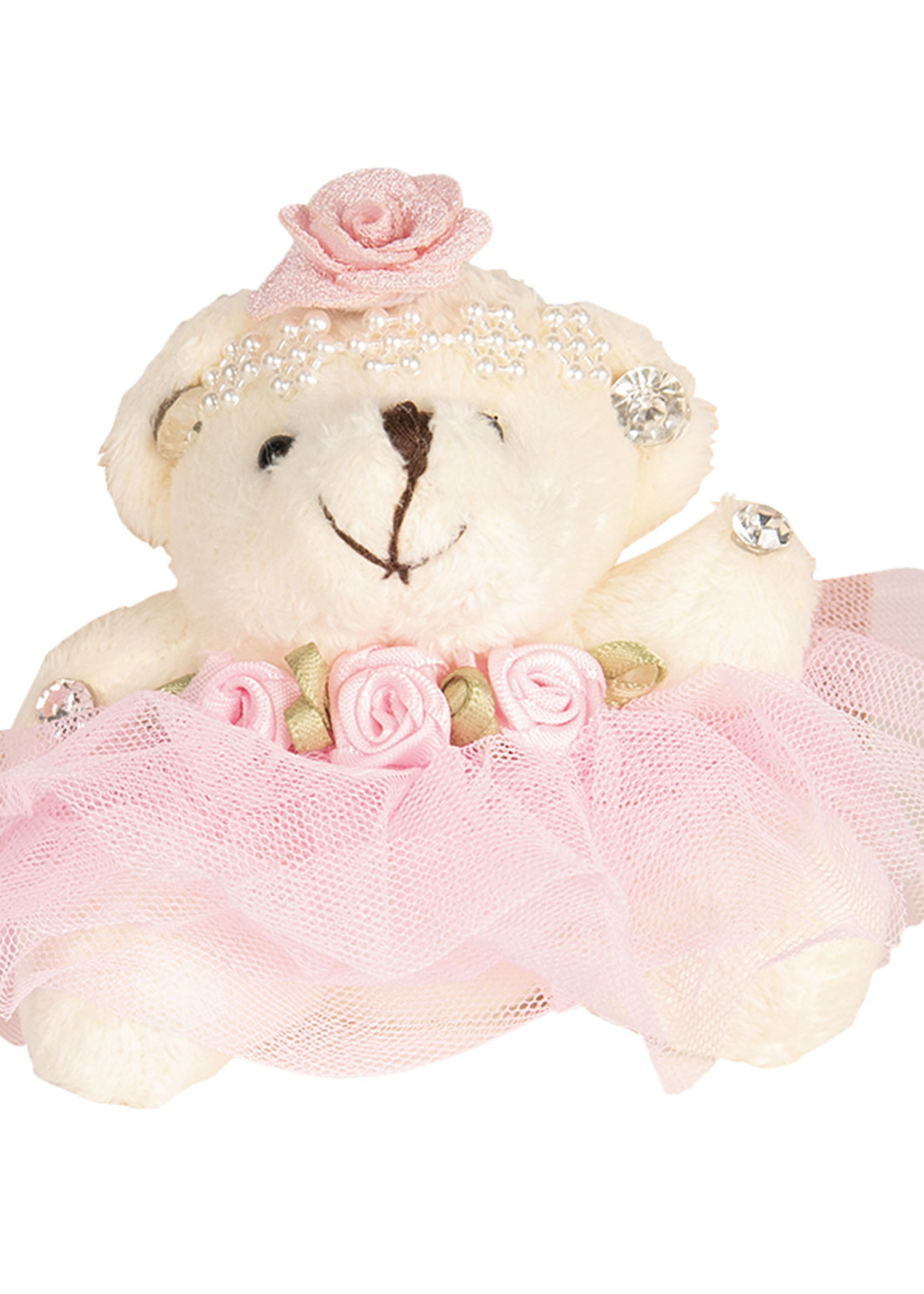 Clayre & Eef Décoration ours (peluche) 10 cm TW0522