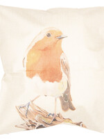 Clayre & Eef Kussenhoes vogel 43*43 cm KT021.180
