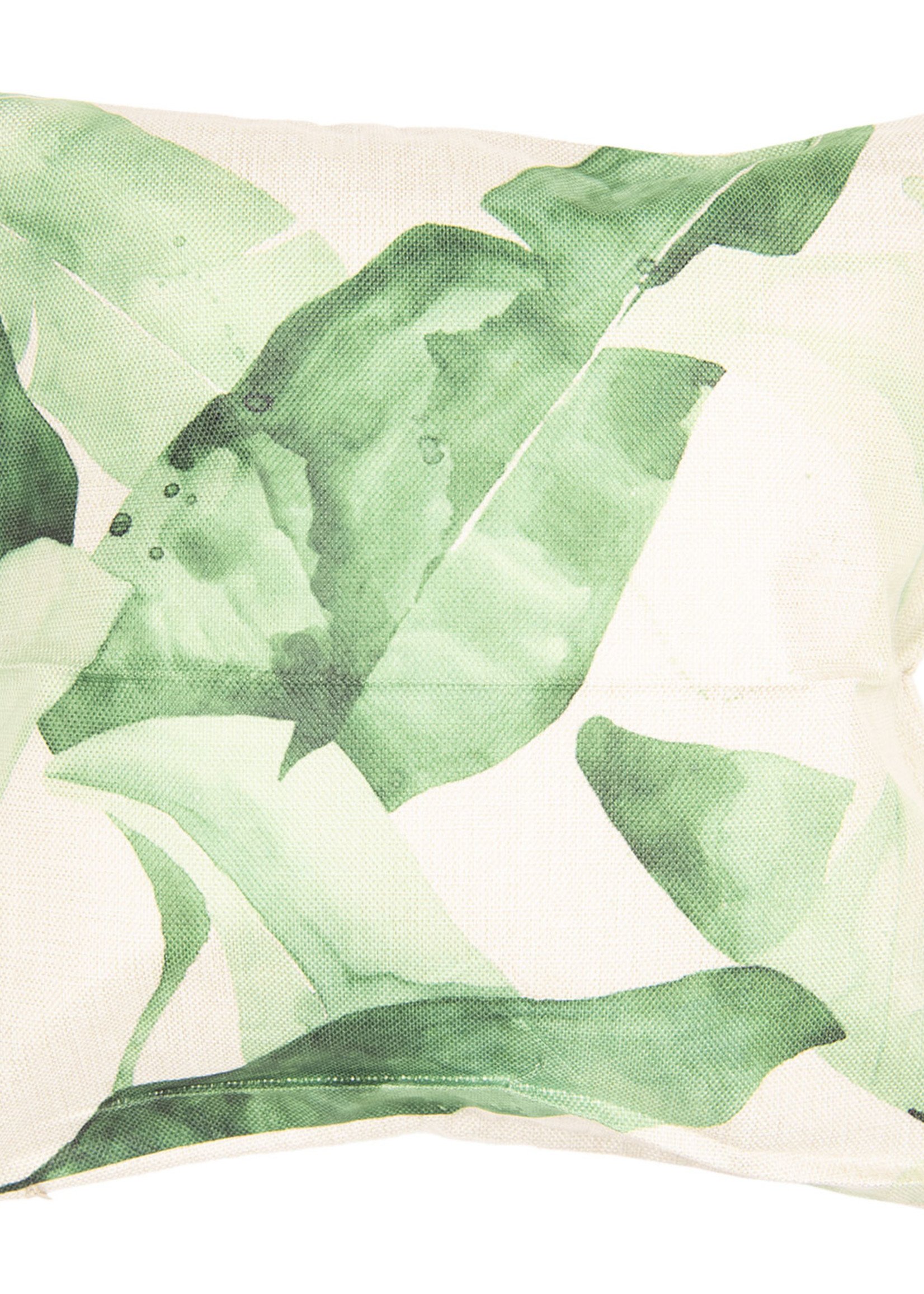 Clayre & Eef Housse de coussin feuilles 43*43 cm KT021.194