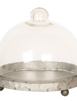 Clayre & Eef Cloche de verre Ø 16*15 cm 6GL2492