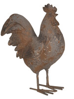 Clayre & Eef Décoration coq 19*9*24 cm 6PR2610