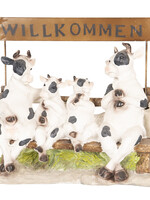 Clayre & Eef Decoratie zittende koeien 40*17*33 cm 6PR2620