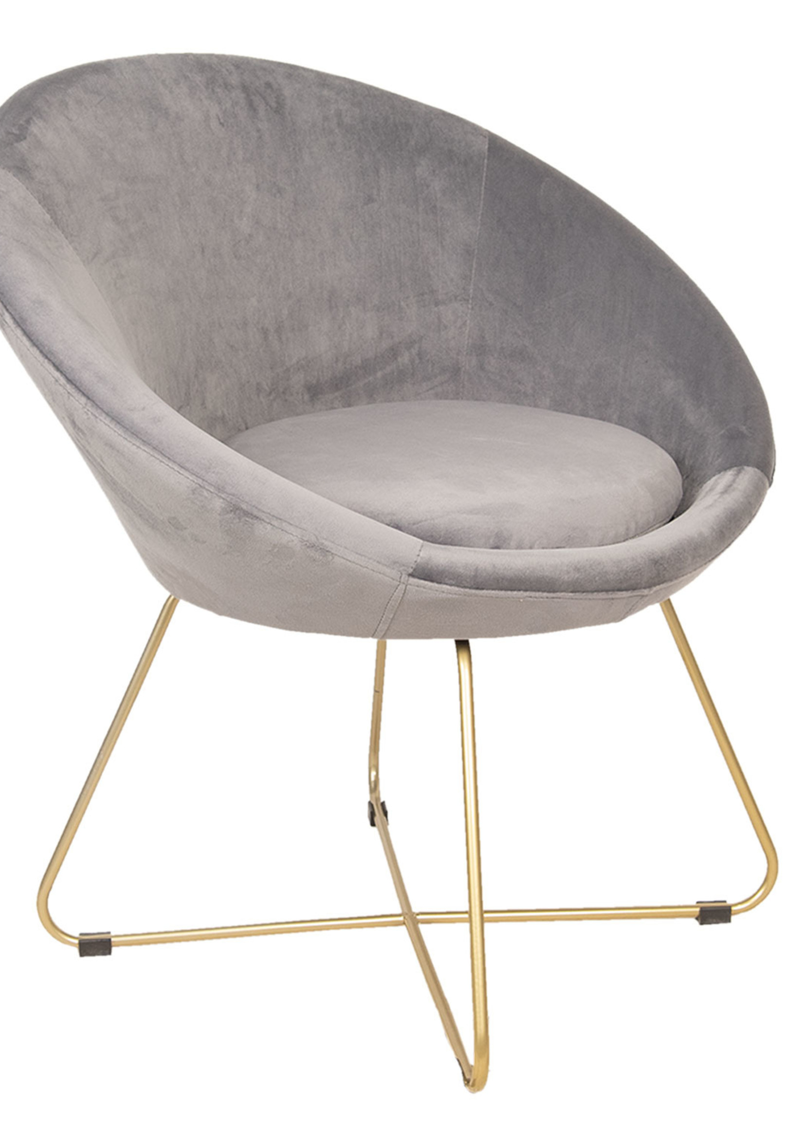 Clayre & Eef Stoel 76*66*78 cm 50348G