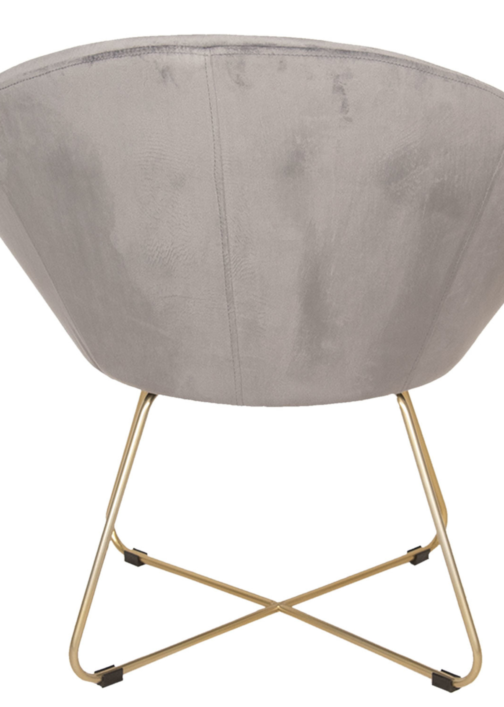 Clayre & Eef Stoel 76*66*78 cm 50348G