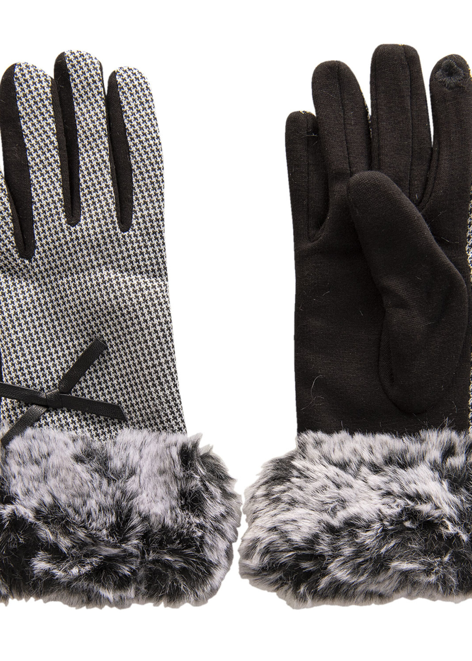 Clayre & Eef Gants 8*24 cm blanc MLGL0025W