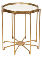 Clayre & Eef Bijzettafel Ø 53*54 cm 50343