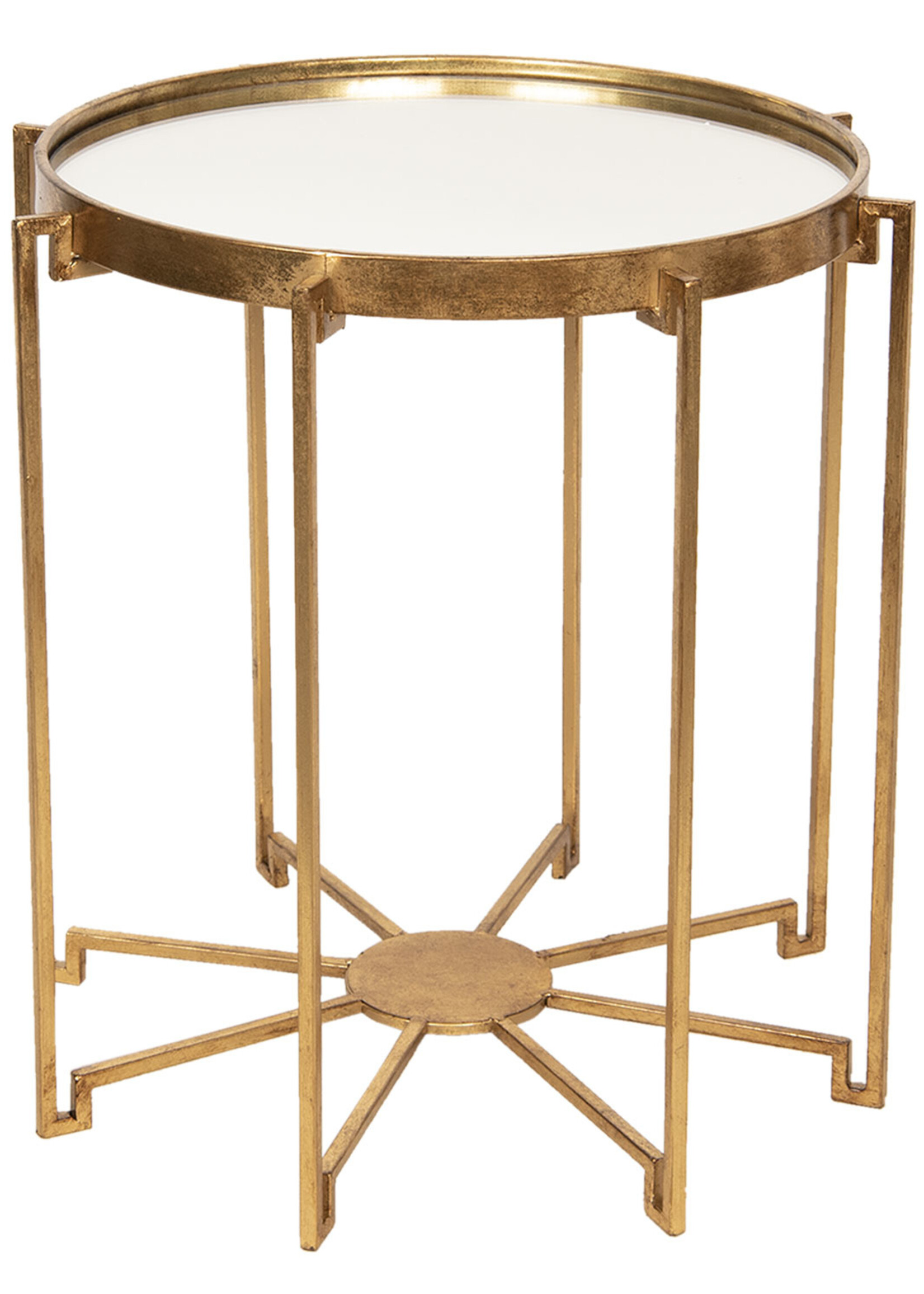 Clayre & Eef Table d’appoint Ø 53*54 cm 50343