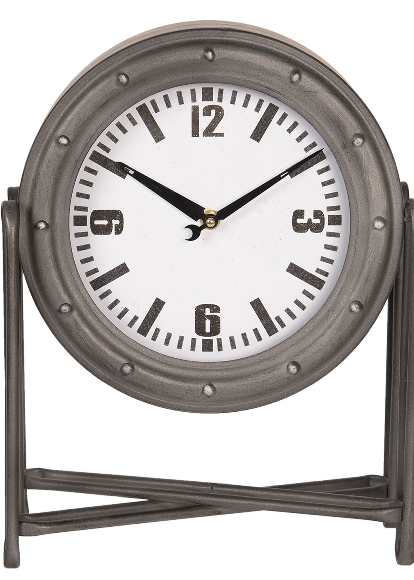 Clayre & Eef Horloge de table 28*12*36 cm / 1*AA 6KL0545