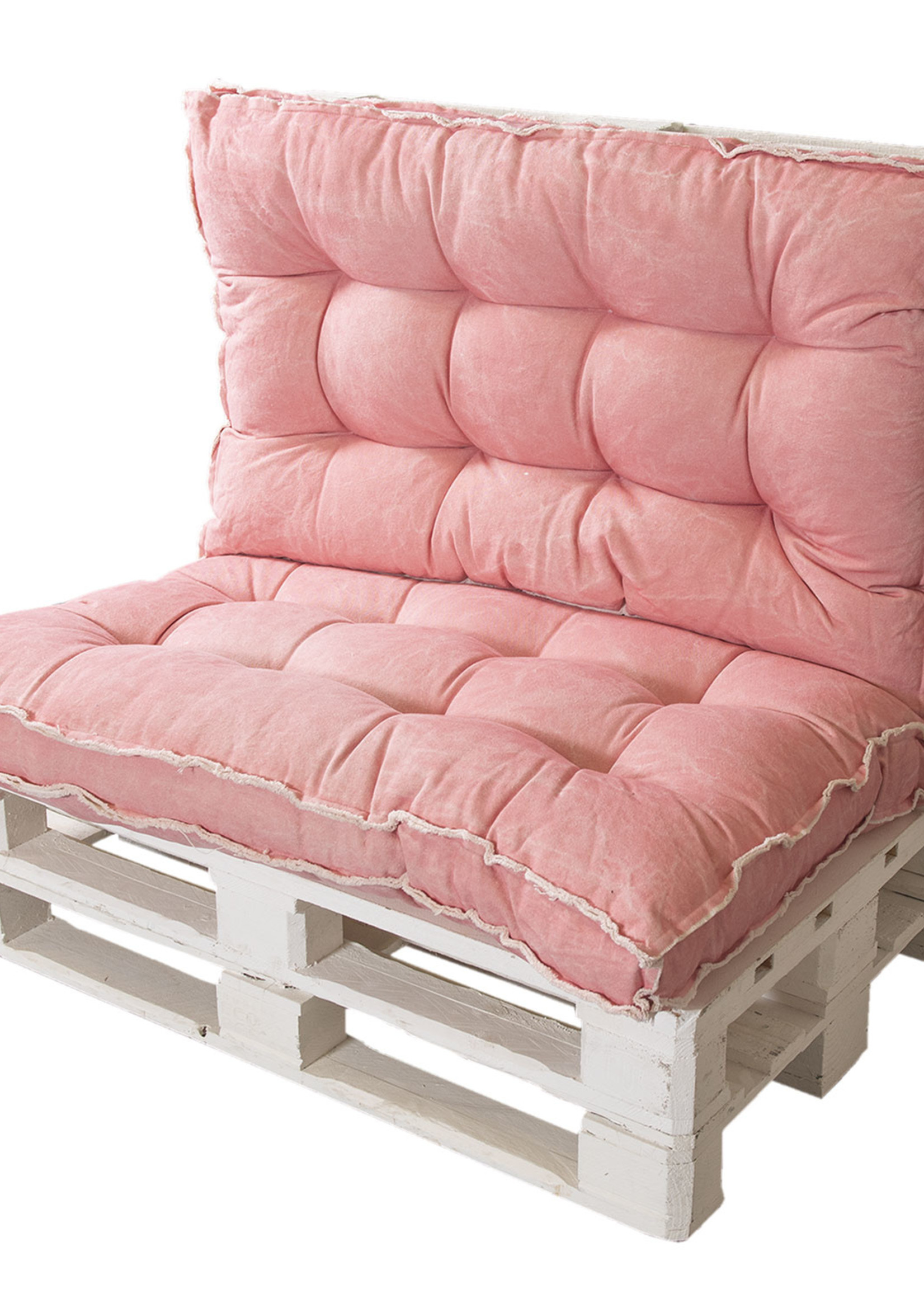 Clayre & Eef Coussin de palette avec mousse 80*120*12 cm KT039.007R