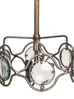 Clayre & Eef Hanglamp Ø 46*27 cm E27/max 3*40W 6LMP609