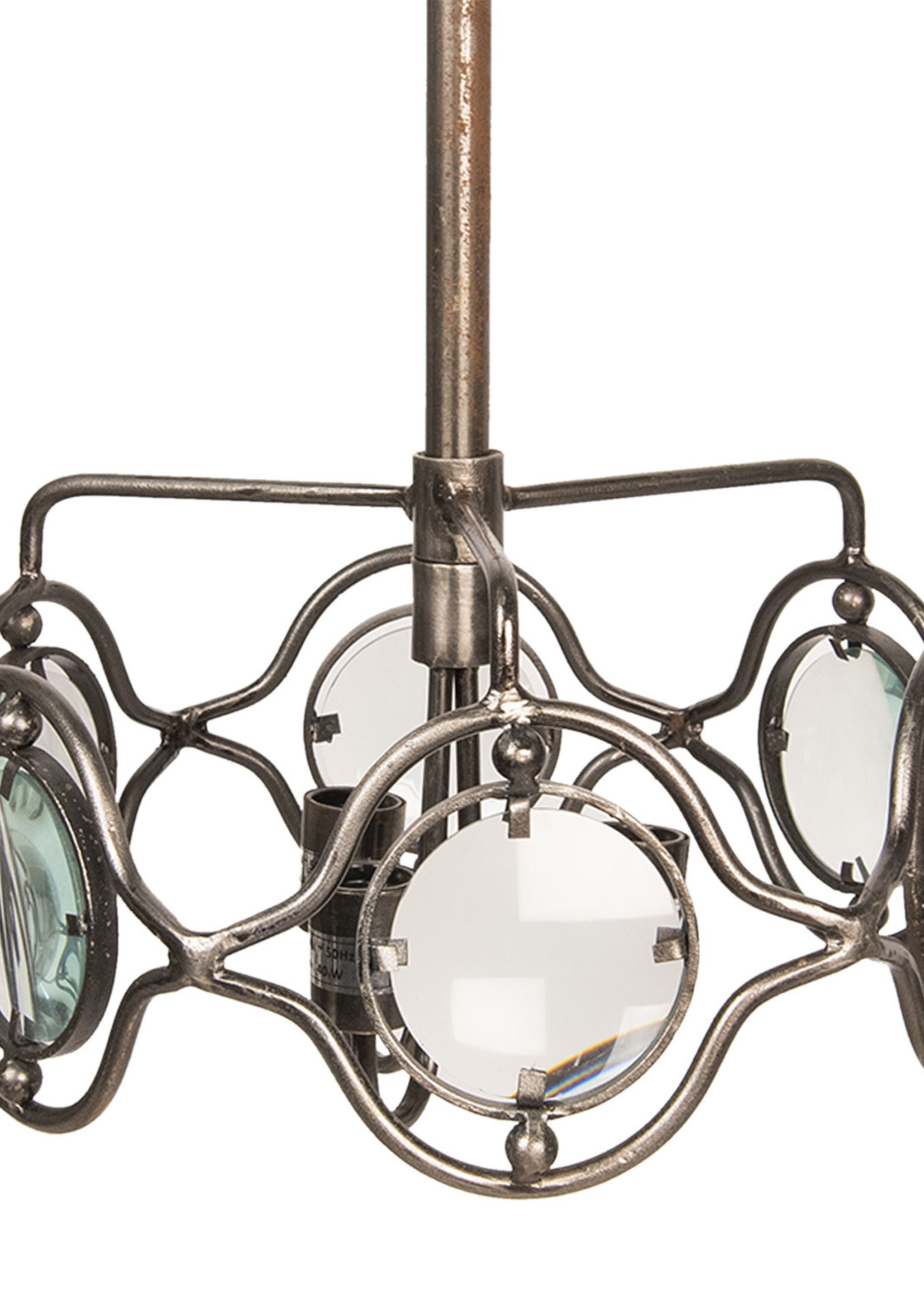 Clayre & Eef Lampe suspendue Ø 46*27 cm E27/max 3*40W 6LMP609